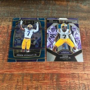 Derek Stingley Jr Panini Select football rookie card lot